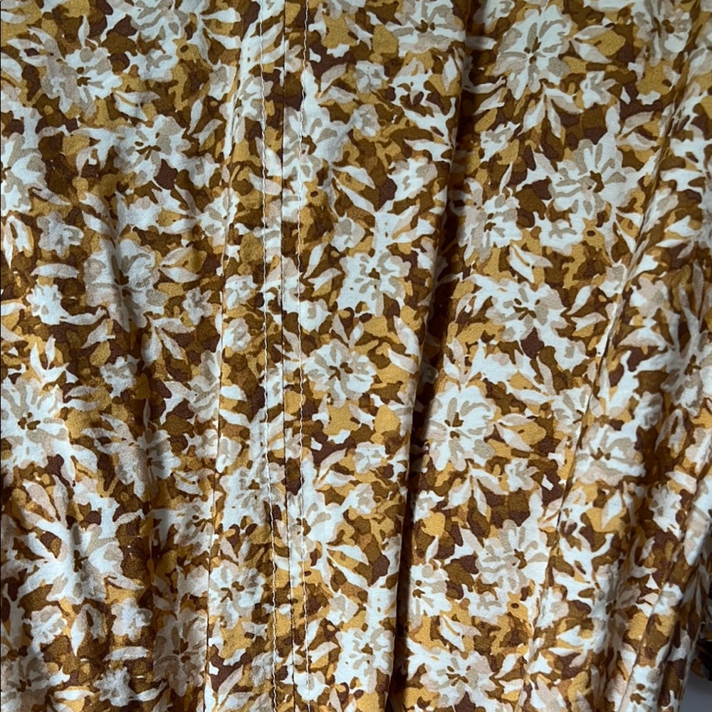 Floral Yellow Maxi Dress - Picture 3 of 3